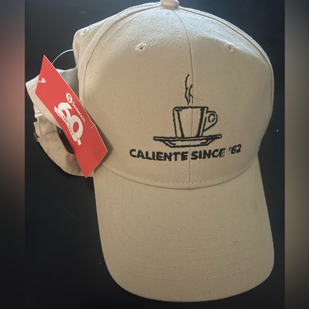 Brand New Sedanos 60th anniversary Caliente Coffee Hat